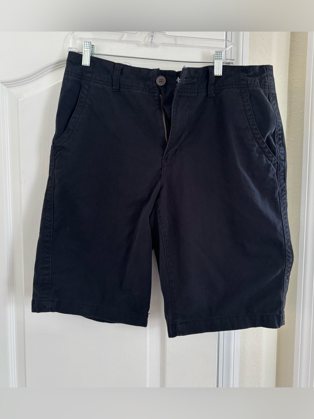 urban pipeline Black Flat Front Casual Shorts
